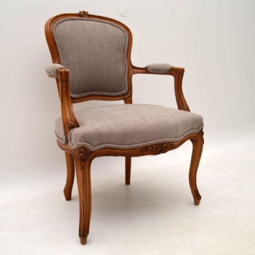 Antique French Salon Armchair