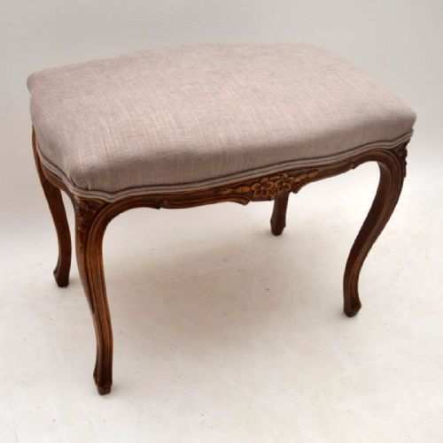 Antique French Walnut Upholstered Stool

antique French Walnut Upholstered Stool