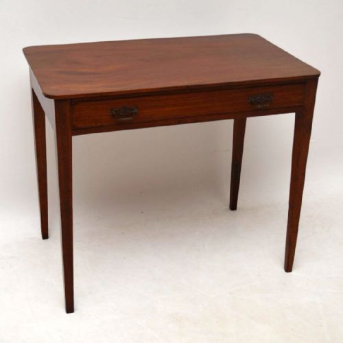 Antique Victorian Mahogany Writing Table