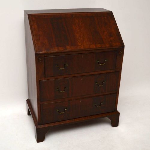 Antique Mahogany Writing Bureau Desk