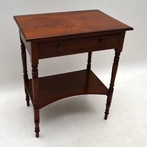Antique Victorian Mahogany Side Table
