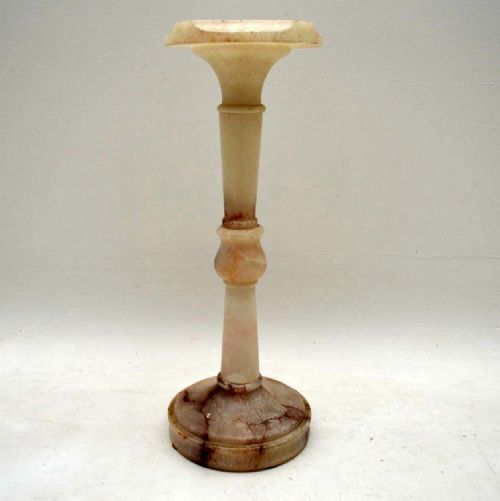 Antique Alabaster Stand