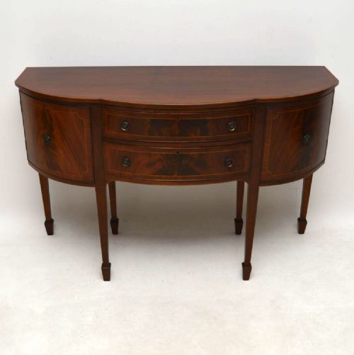 Antique Inlaid Mahogany Sideboard