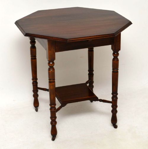 Antique Victorian Mahogany Occasional Table