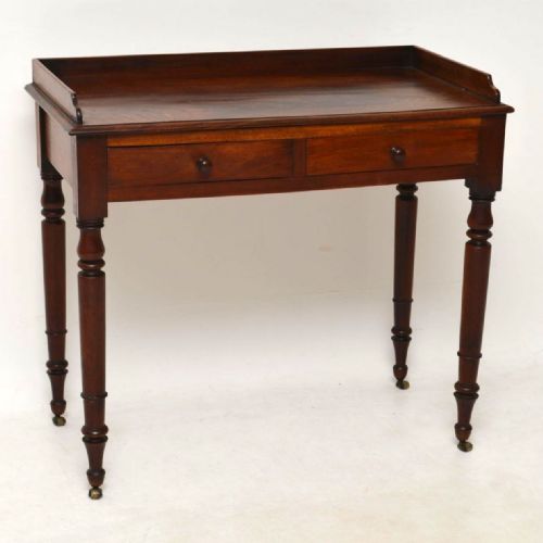 Antique Victorian Mahogany Writing Table