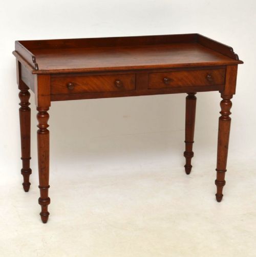 Antique Victorian Mahogany Writing Table