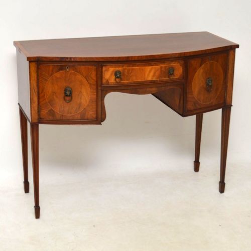 Small Antique Sheraton Style Mahogany Sideboard