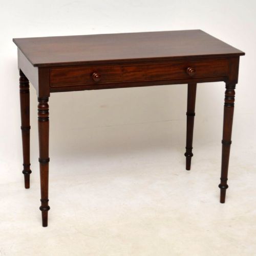 Antique Georgian Period Mahogany Writing Table