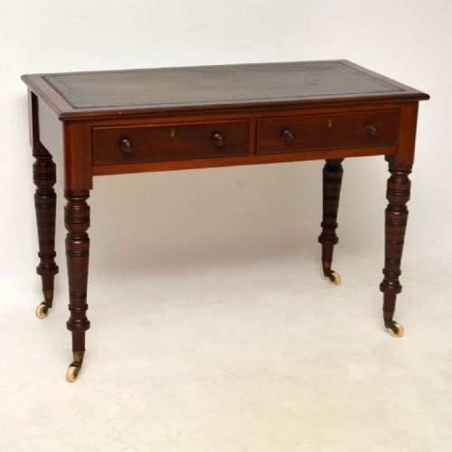 Antique Victorian Mahogany Writing Table
