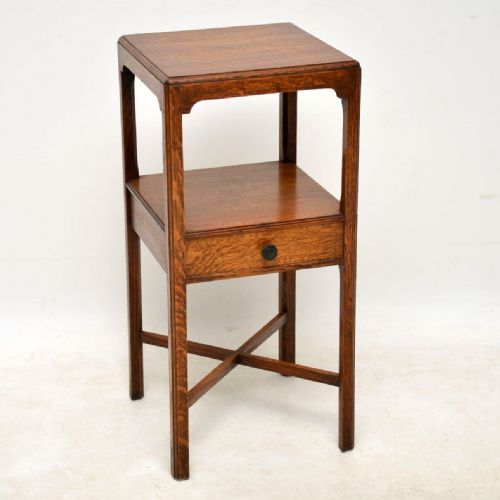 Antique Two Tier Table Stand