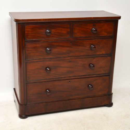 Antique Victorian Mahogany Chest of Drawers