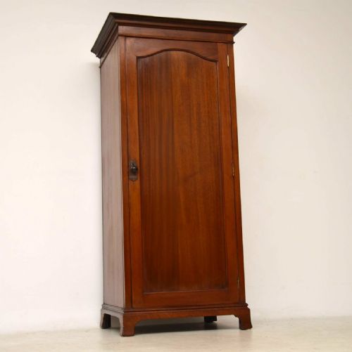 Antique Edwardian Mahogany Wardrobe