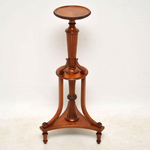 Antique Victorian Satinwood Jardiniere
