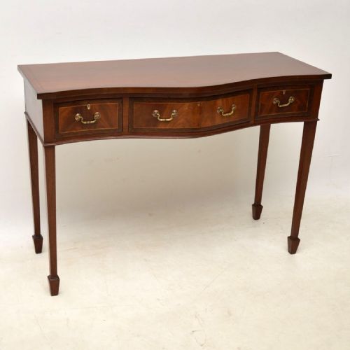 Antique Mahogany Console Table