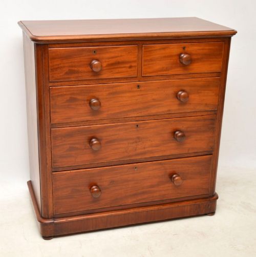 Antique Victorian Mahogany Chest of Drawers