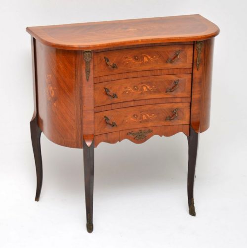 Antique French Inlaid Marquetry Chest of Drawers