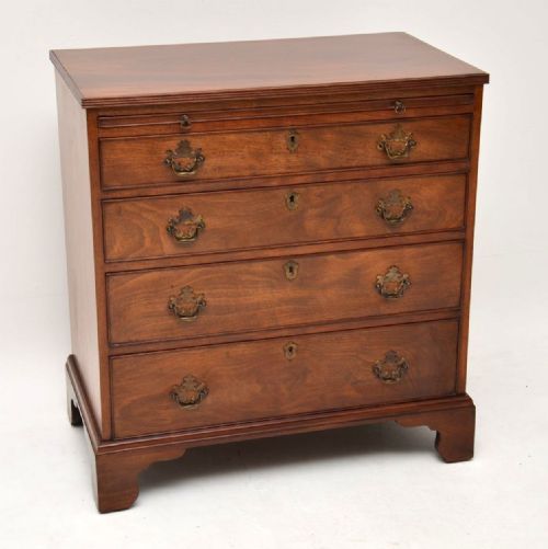 Small Antique Mahogany Bachelors Chest of Drawers