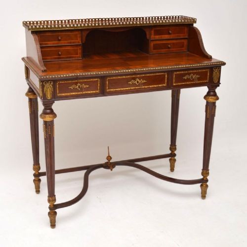 Antique French Ormolu Mounted Bonheur Du Jour Desk
