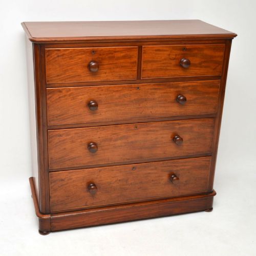 Antique Victorian Mahogany Chest of Drawers