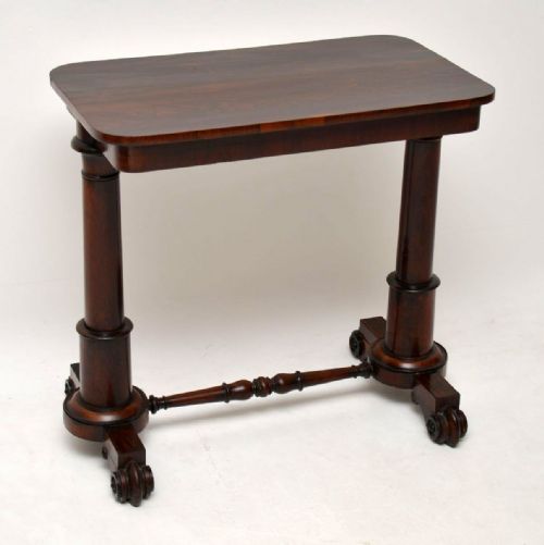 Antique William IV Rosewood Side Table