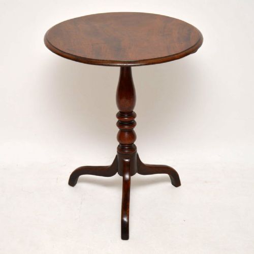 Antique George III Mahogany Tripod Table