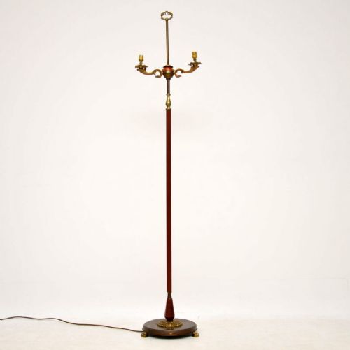 Antique French Gilt Metal Lamp