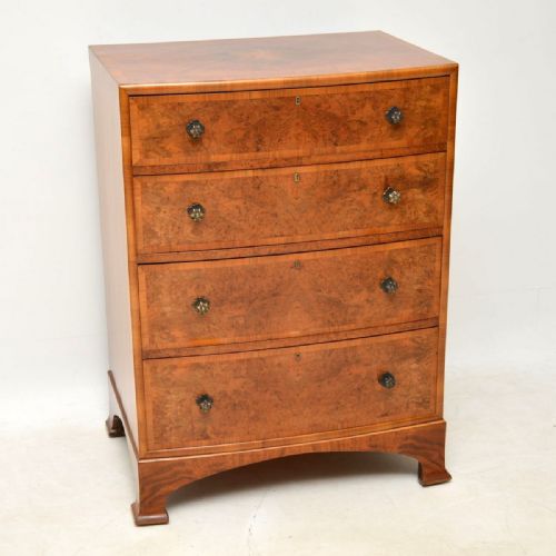Antique Burr Walnut Chest of Drawers