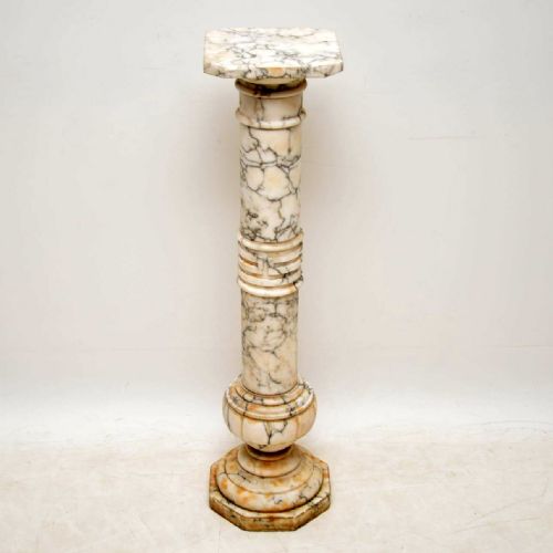 Antique Italian Alabaster Column