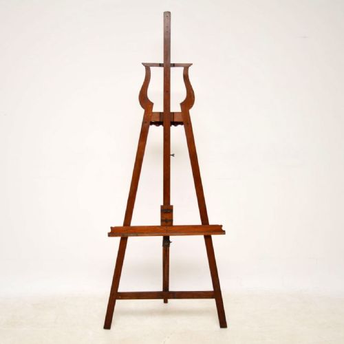 Antique Victorian Mahogany Easel
