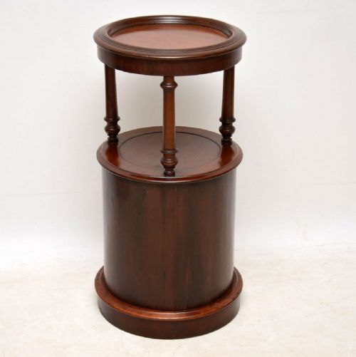 Antique Victorian Mahogany Side Table / Cabinet