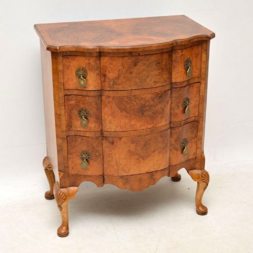 Antique Burr Walnut Chest of Drawers