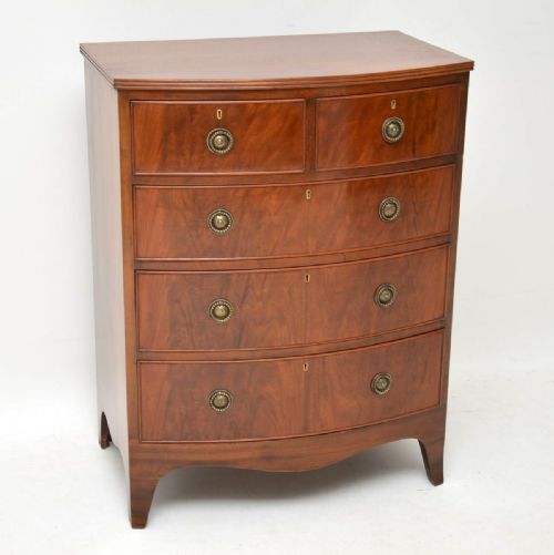 Antique Edwardian Mahogany Chest of Drawers