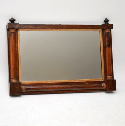 Antique William IV Rosewood Mirror