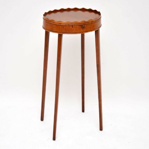 Antique George III Mahogany Kettle Stand