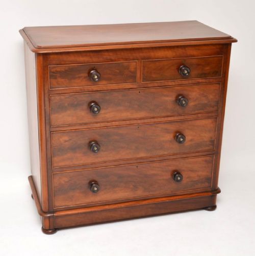 Antique Victorian Mahogany Chest of Drawers