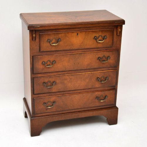 Antique Walnut Bachelors Chest of Drawers