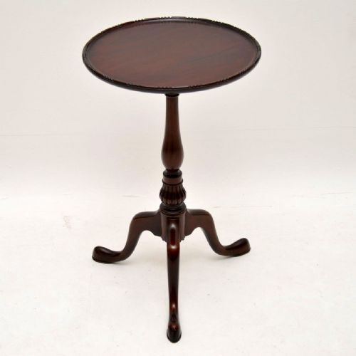 Small Antique Mahogany Wine Table