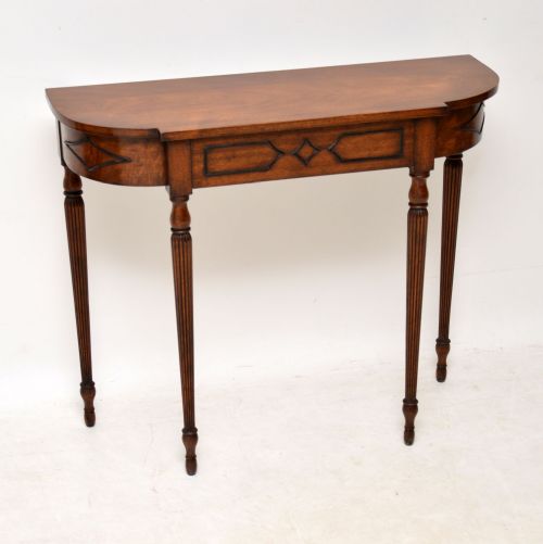 Antique Mahogany Console Table