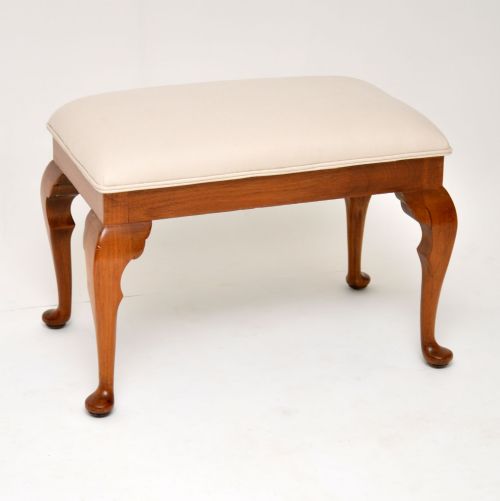 Antique Walnut Stool