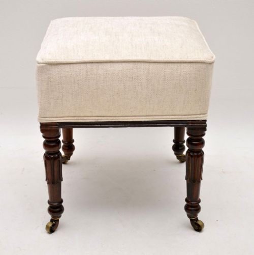 Antique William IV Rosewood Stool