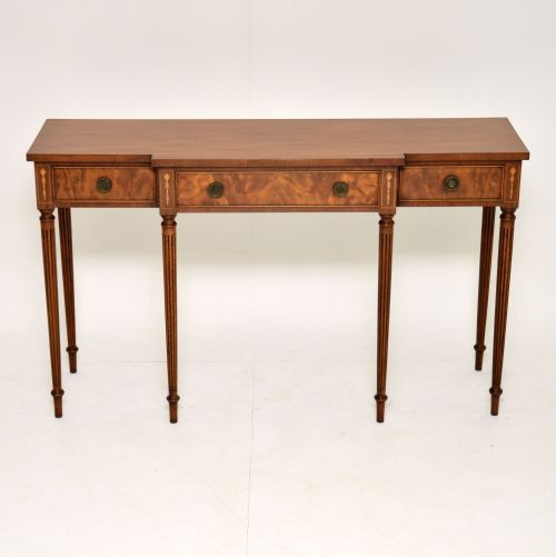 Antique Mahogany Console Table