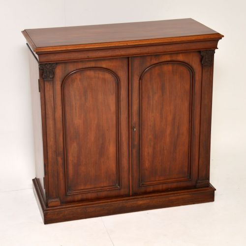 Antique Victorian Mahogany Cabinet Sideboard