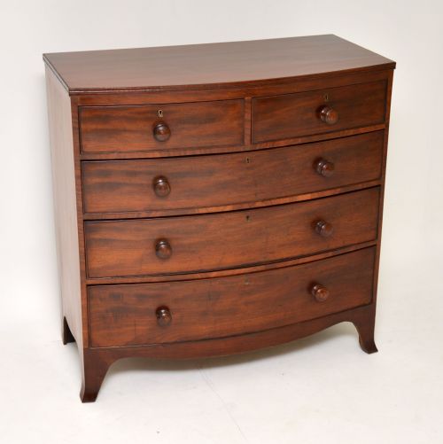 Antique Georgian Mahogany Chest of Drawers
