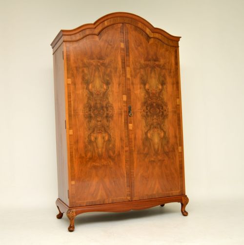 Antique Burr Walnut Wardrobe