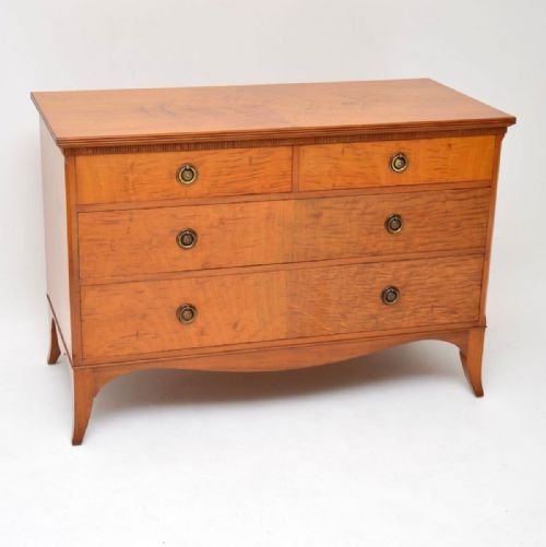 Antique Satinwood Chest of Drawers