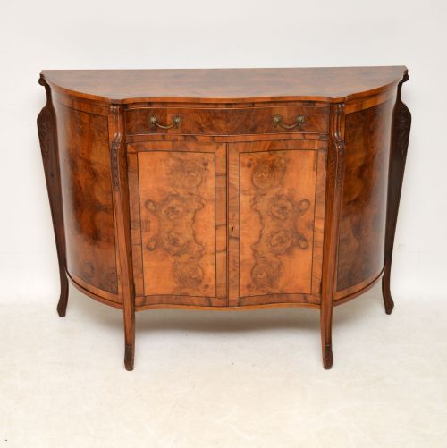 Antique Burr Walnut Sideboard