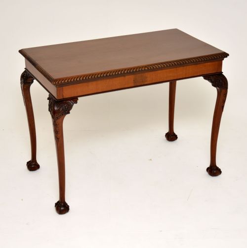 Antique Mahogany Chippendale Writing Table