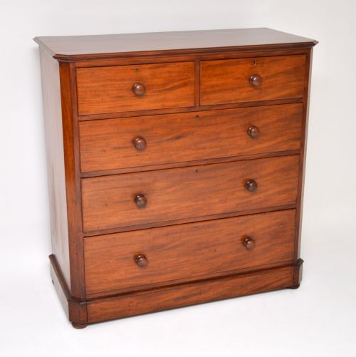 Antique Victorian Mahogany Chest of Drawers