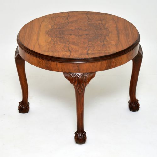 Antique Figured Walnut Coffee Table