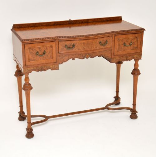 Antique Burr Walnut Side Table